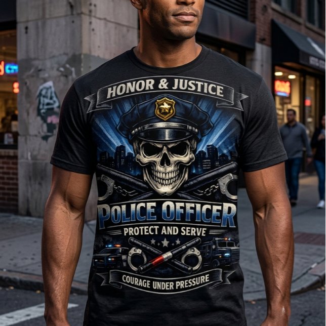 Pride T-shirt för poliser (Skapare uppladdad)