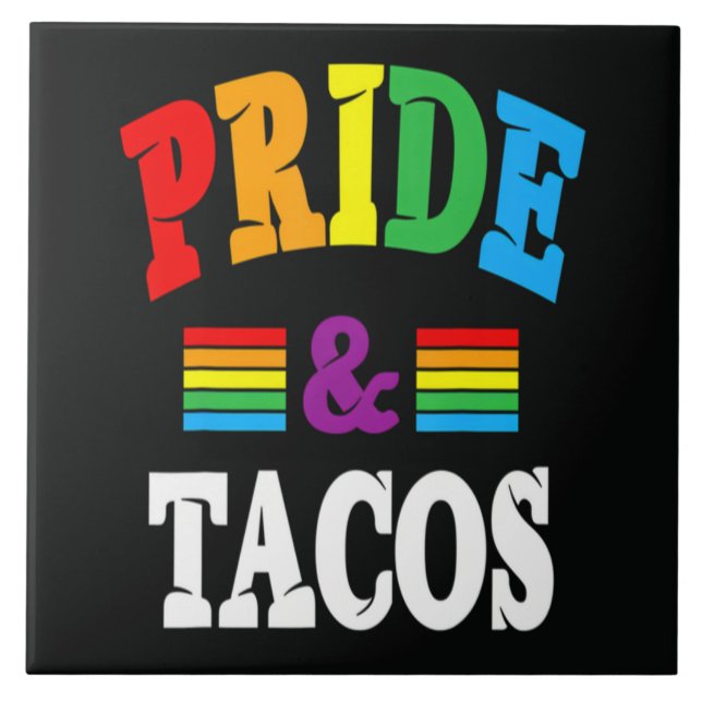 Pride Tacos Hbt Kakelplatta (Framsidan)