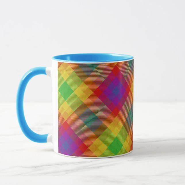 Pride Tartan Mugg (Vänster)