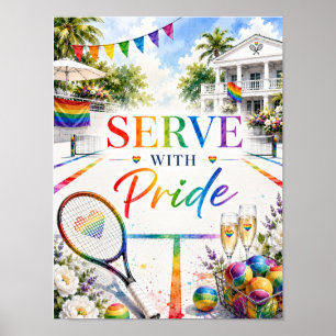 Pride Tennis  Poster