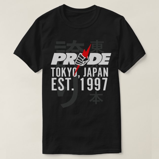 Pride Tokyo Japan T Shirt (Design framsida)