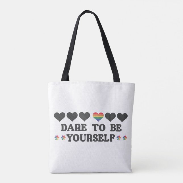 Pride Tote-påse Tygkasse (Baksida)