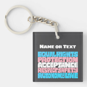 PRIDE Trans flagga LGBT personlig Namn eller Text