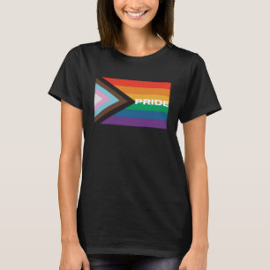 Pride Trans Flagga LGBTQIA+ Gay pride Rainbow Flag T Shirt