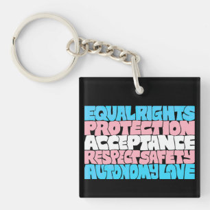 PRIDE Trans höger flagga LGBT-offertgåva av ord ar