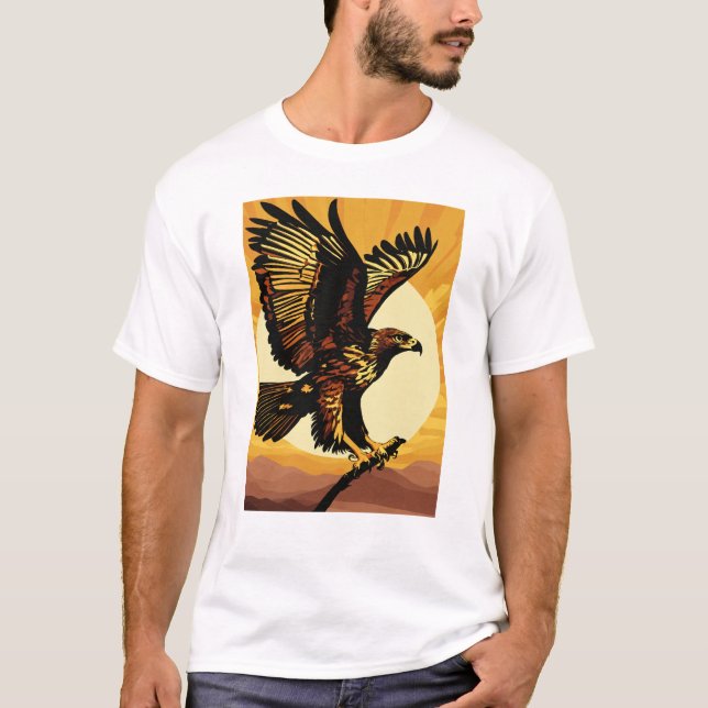 pride under flygning t shirt (Framsida)