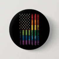 Pride USA Amerika Distressed regnbågsflagga LGBTQ