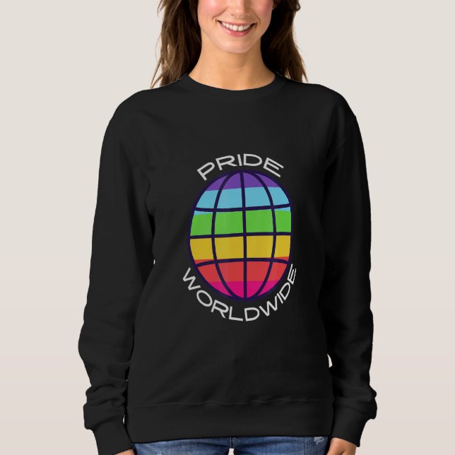 PRIDE VÄRLDSOMFATTANDE T SHIRT (Framsida)