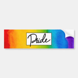 Pride Vattenfärg Stil Bildekal