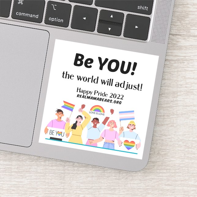 Pride Vinyl Sticker Klistermärken (Detalj)