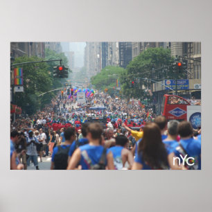 Prideaffisch för officiell NYC Poster