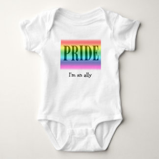 Pridebundsförvantbaby T-shirt