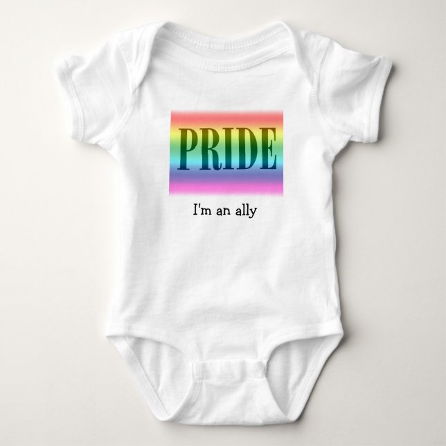 Pridebundsförvantbaby Tee (Framsida)