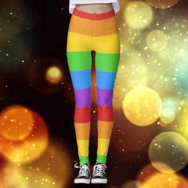 PrideFlex: Regnbagsflaggan Leggings (Skapare uppladdad)