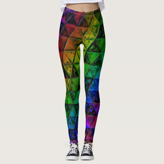 Prideglas  leggings (Framsida)