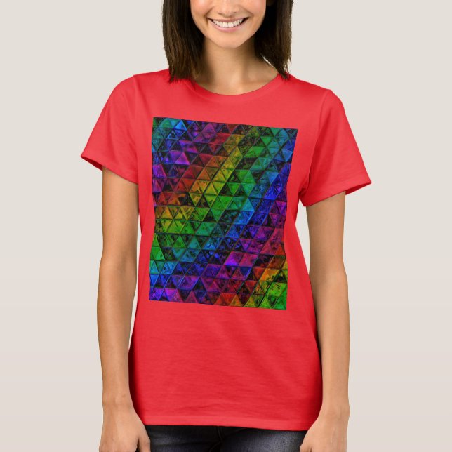 Prideglas  t shirt (Framsida)
