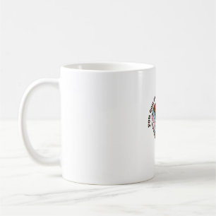 Pridehjärta du kan vara dig själv med mig t-shirt kaffemugg