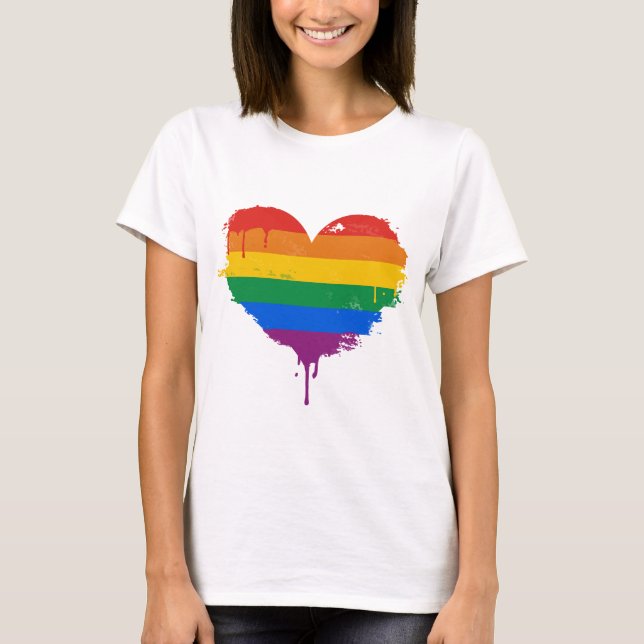 PRIDEKÄRLEK T-SHIRT (Framsida)