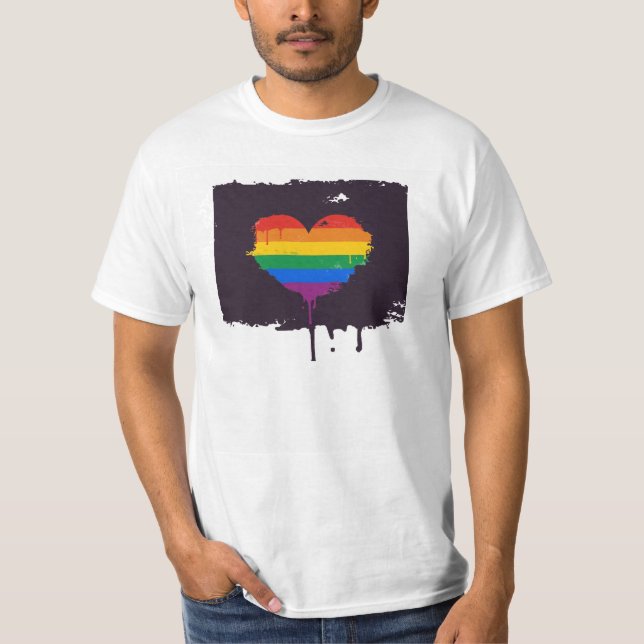 PRIDEKÄRLEK T SHIRT (Framsida)