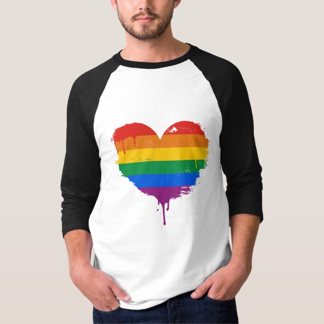 PRIDEKÄRLEK TEE (Framsida)