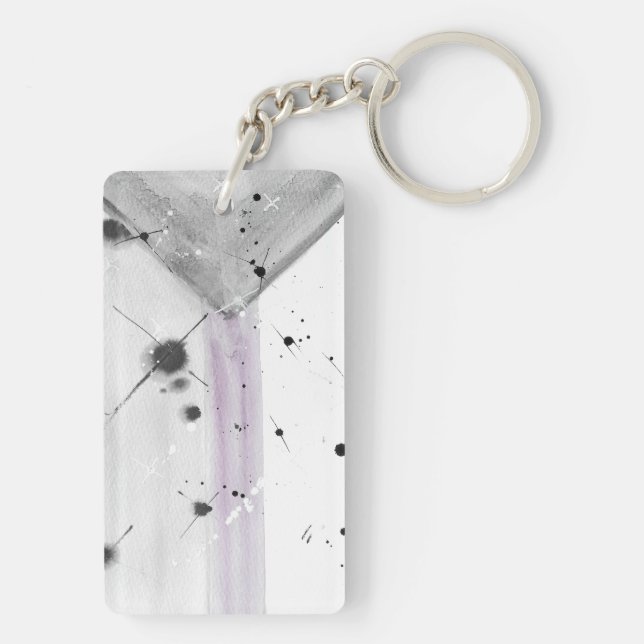 Pridekeychain för TROS Demisexual (Baksidan)