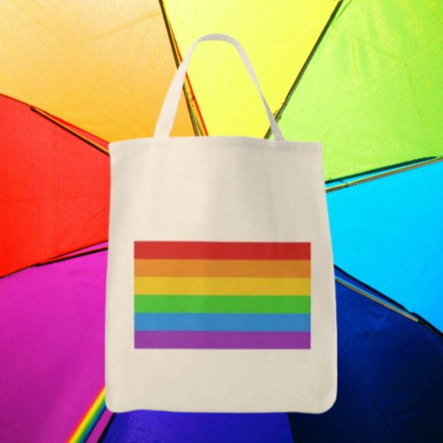 PrideKorg: Regnbågsstolthets mataffär Tygkasse (Skapare uppladdad)