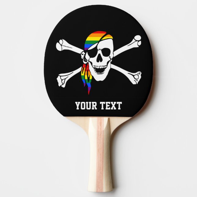 Pridepirat Pingisracket (Baksidan)