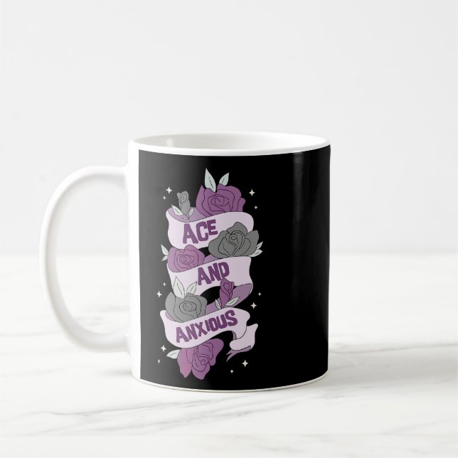 Pridet Ace och giftig sexualitet Ace Lgbtq Kaffemugg (Vänster)