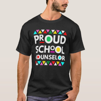 Pridet Afrikas för stolt skolrådgivare i svart hi T Shirt