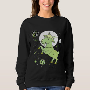 Pridet Agender Goat in Space Agender T Shirt