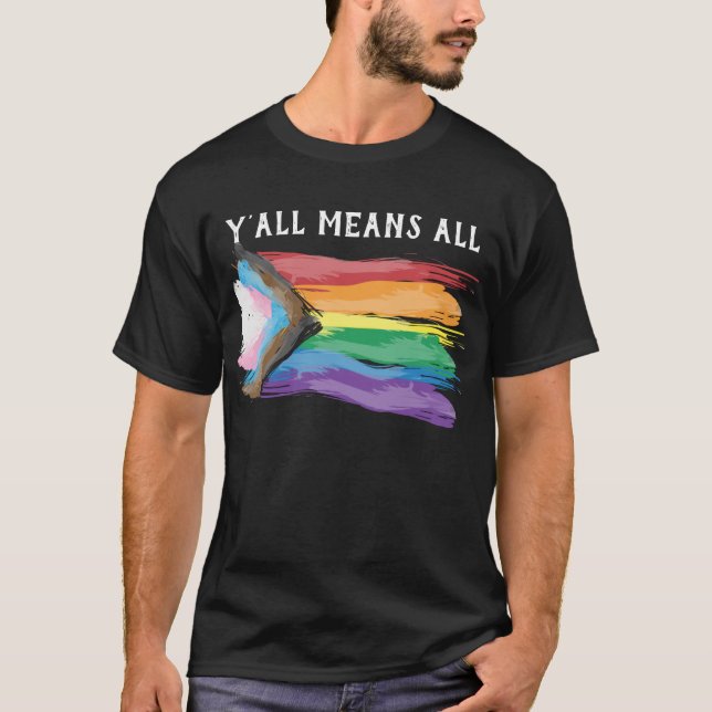 Pridet Alla Elak-förlopp T Shirt (Framsida)