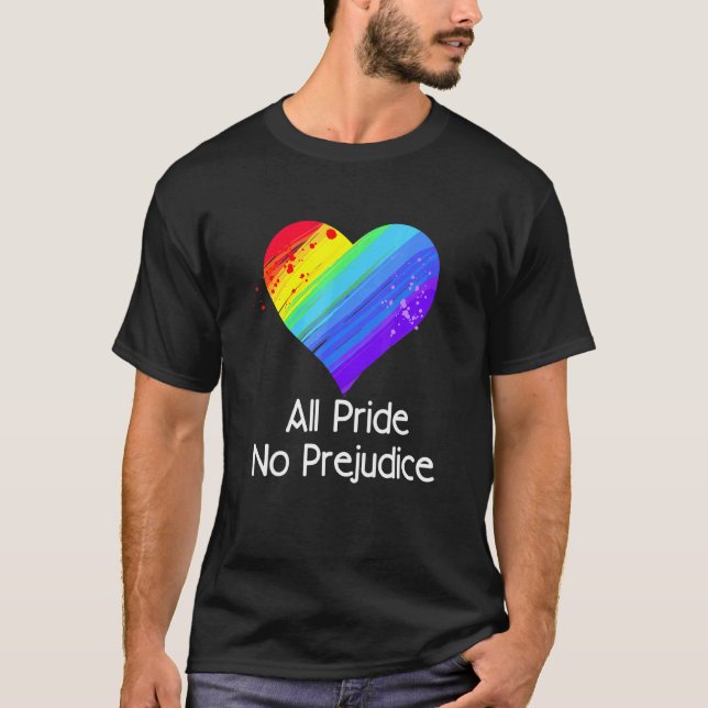 Pridet Alla Pridet påverkar inte T Shirt (Framsida)