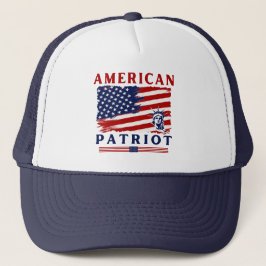 Pridet American Patriot Patriotic American Flagga  Keps