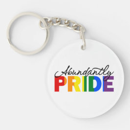 Pridet är stolt över att vara Gay Acrylic Keychain