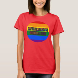 Pridet är stolt över vem du utformar t shirt