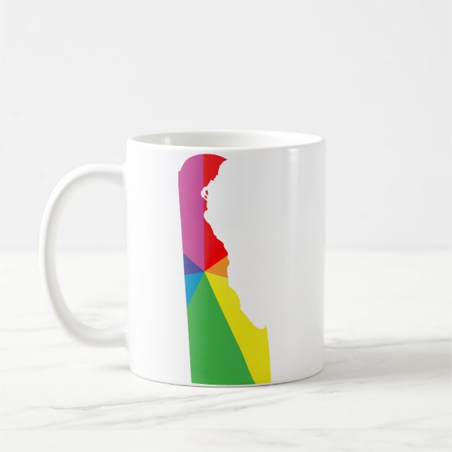 pridet är vinklat. kaffemugg (Vänster)