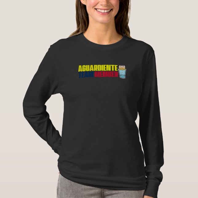 Pridet Asaldiente Team Member Columbia T Shirt (Framsida)