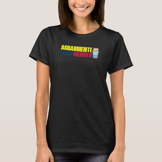 Pridet Asaldiente Team Member Columbia T Shirt (Framsida)
