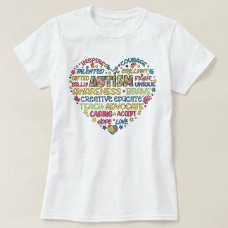 Pridet Autism Awareness Heart Puzzle Biet T Shirt