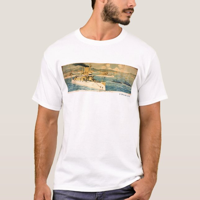 Pridet av Stillahavs- i den San Francisco hamnen, T-shirt (Framsida)