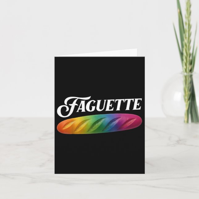 Pridet Baguette Kort (Framsida)