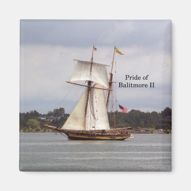 Pridet Baltimore II-magnet Magnet (Framsidan)
