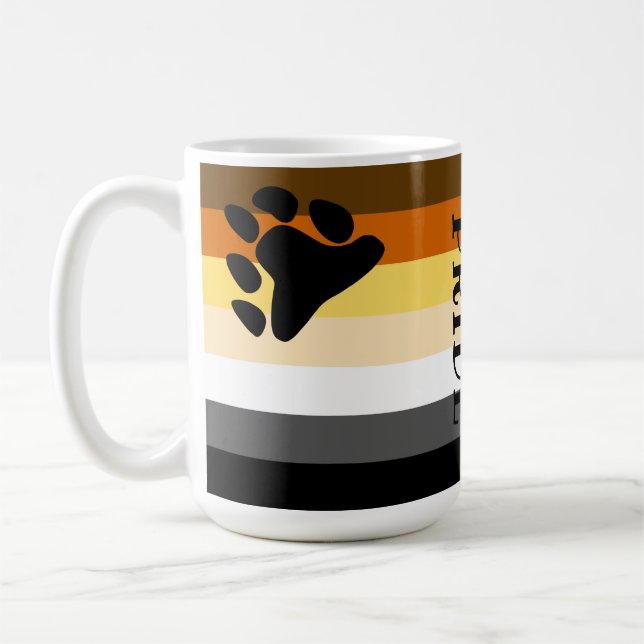 Pridet Bear Kaffemugg (Vänster)