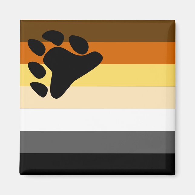 Pridet Bear Magnet (Framsidan)