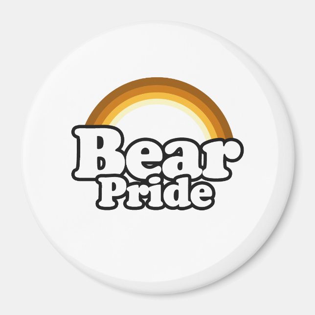 Pridet Bear Magnet (Framsidan)