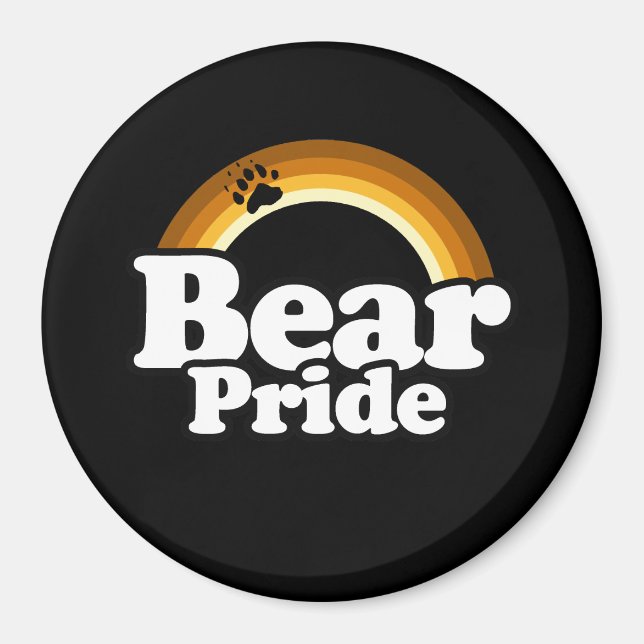 Pridet Bear Magnet (Framsidan)