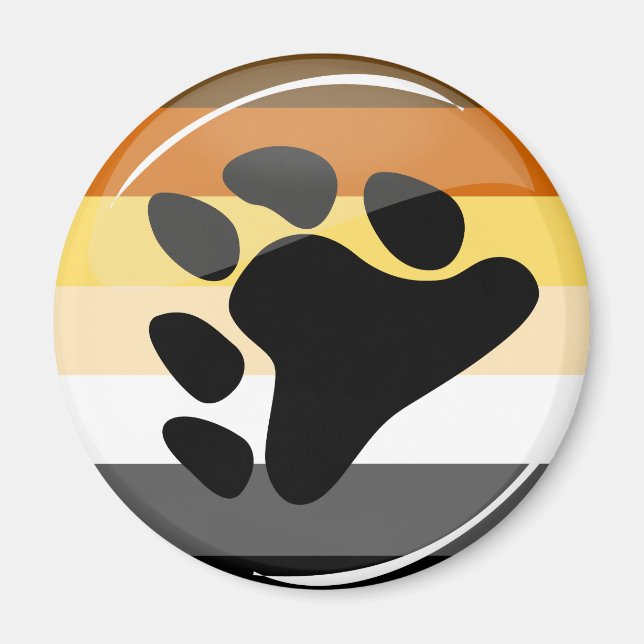 Pridet Bear Magnet (Framsidan)