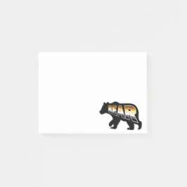 Pridet Bear Post-it Block