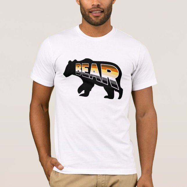 Pridet Bear T Shirt (Framsida)