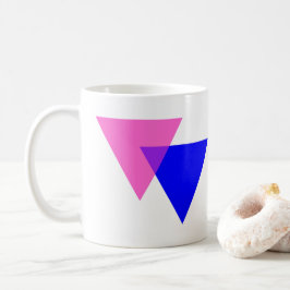 Pridet Biangles Bisexual Kaffemugg